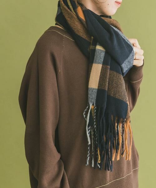 URBAN RESEARCH ITEMS / アーバンリサーチ アイテムズ マフラー・ショール・スヌード・ストール | チェックストール | 詳細16