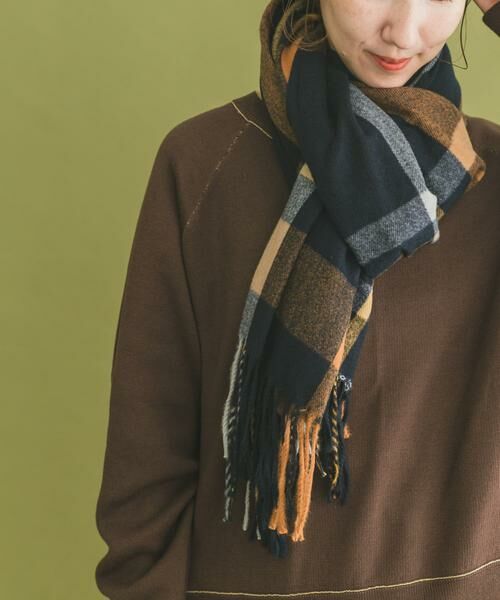 URBAN RESEARCH ITEMS / アーバンリサーチ アイテムズ マフラー・ショール・スヌード・ストール | チェックストール | 詳細17