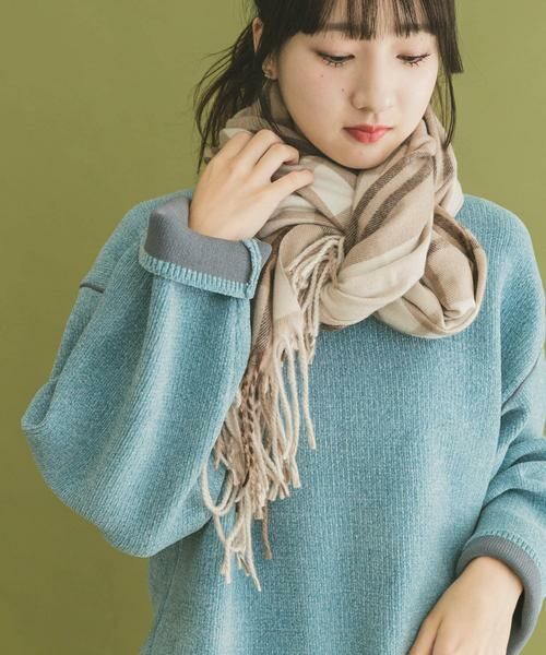 URBAN RESEARCH ITEMS / アーバンリサーチ アイテムズ マフラー・ショール・スヌード・ストール | チェックストール | 詳細22