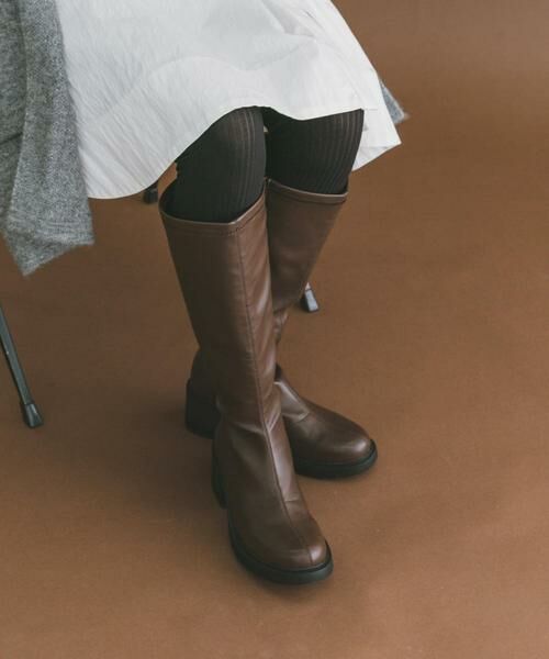 URBAN RESEARCH ITEMS / アーバンリサーチ アイテムズ シューズ | ストレッチロングブーツ | 詳細3