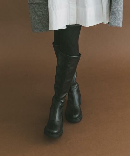 URBAN RESEARCH ITEMS / アーバンリサーチ アイテムズ シューズ | ストレッチロングブーツ | 詳細12
