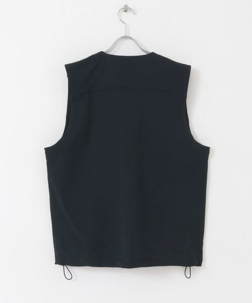 URBAN RESEARCH ITEMS / アーバンリサーチ アイテムズ ベスト | 撥水×ストレッチ ナイロンノーカラーベスト | 詳細3