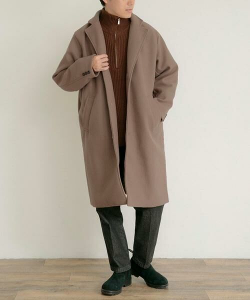 URBAN RESEARCH ITEMS / アーバンリサーチ アイテムズ その他アウター | ウールライクメルトン チェスターコート | 詳細24
