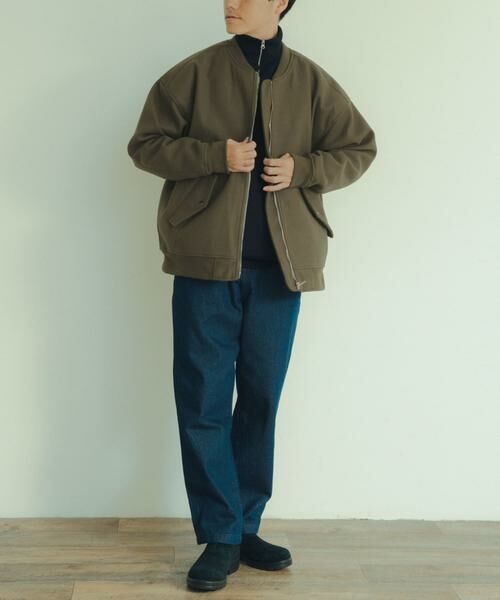 URBAN RESEARCH ITEMS / アーバンリサーチ アイテムズ ミリタリージャケット・コート | ウールライクメルトン MA-1 | 詳細10