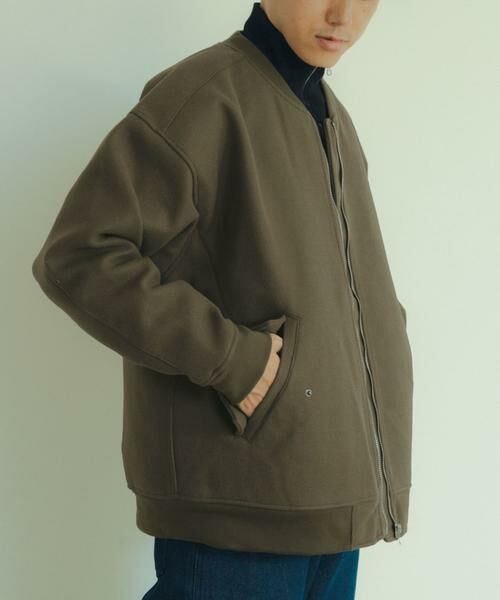URBAN RESEARCH ITEMS / アーバンリサーチ アイテムズ ミリタリージャケット・コート | ウールライクメルトン MA-1 | 詳細7