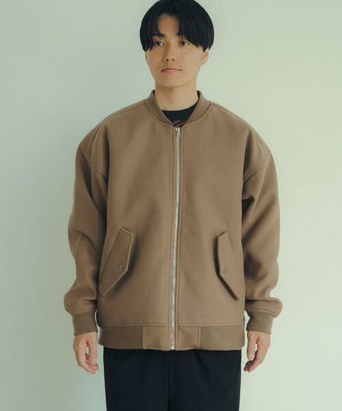 URBAN RESEARCH ITEMS / アーバンリサーチ アイテムズ ミリタリージャケット・コート | ウールライクメルトン MA-1 | 詳細17