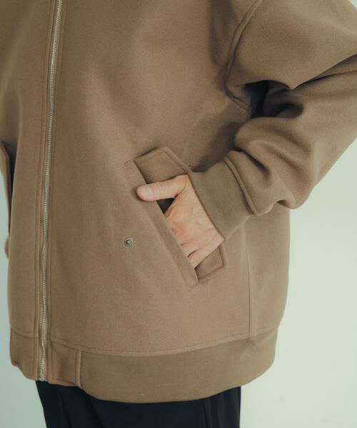 URBAN RESEARCH ITEMS / アーバンリサーチ アイテムズ ミリタリージャケット・コート | ウールライクメルトン MA-1 | 詳細21