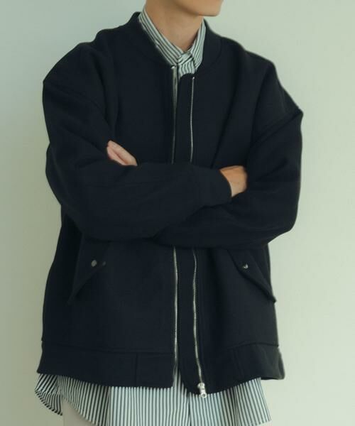 URBAN RESEARCH ITEMS / アーバンリサーチ アイテムズ ミリタリージャケット・コート | ウールライクメルトン MA-1 | 詳細29