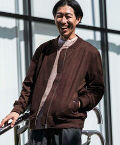 URBAN RESEARCH ITEMS / アーバンリサーチ アイテムズ ミリタリージャケット・コート | 裏フリース フェイクスエードMA-1