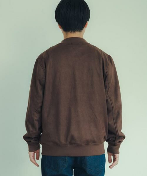 URBAN RESEARCH ITEMS / アーバンリサーチ アイテムズ ミリタリージャケット・コート | 裏フリース フェイクスエードMA-1 | 詳細11