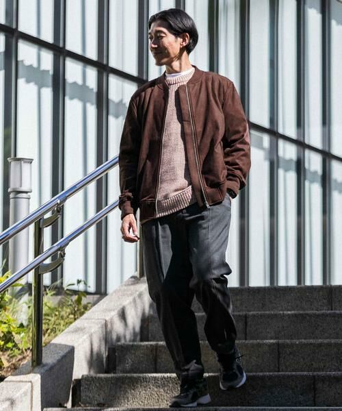 URBAN RESEARCH ITEMS / アーバンリサーチ アイテムズ ミリタリージャケット・コート | 裏フリース フェイクスエードMA-1 | 詳細3