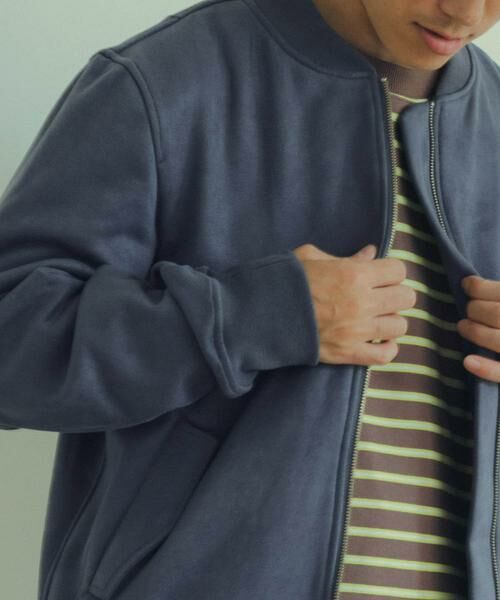 URBAN RESEARCH ITEMS / アーバンリサーチ アイテムズ ミリタリージャケット・コート | 裏フリース フェイクスエードMA-1 | 詳細21