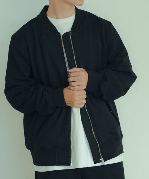 URBAN RESEARCH ITEMS / アーバンリサーチ アイテムズ ミリタリージャケット・コート | 裏フリース フェイクスエードMA-1 | 詳細27