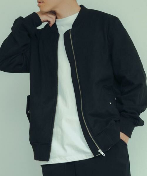 URBAN RESEARCH ITEMS / アーバンリサーチ アイテムズ ミリタリージャケット・コート | 裏フリース フェイクスエードMA-1 | 詳細28