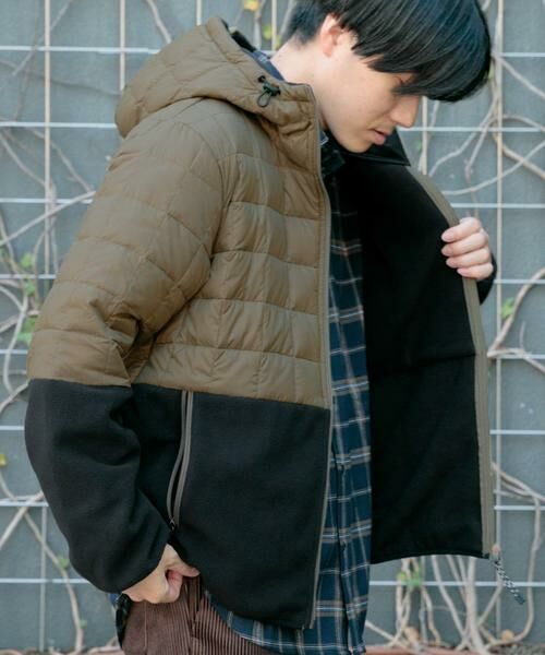 URBAN RESEARCH ITEMS / アーバンリサーチ アイテムズ ダウンジャケット・ベスト | TAION　FREECE+DOWN HOOD JACKET | 詳細3