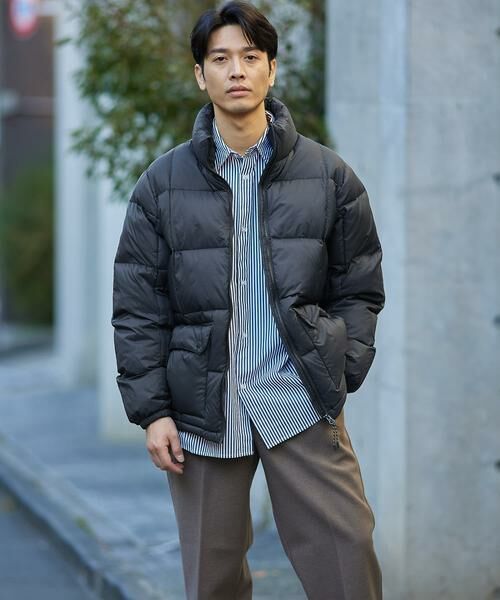 URBAN RESEARCH ITEMS / アーバンリサーチ アイテムズ ダウンジャケット・ベスト | TAION PACKABLE VOLUME DOWN JACKET(ブラック)