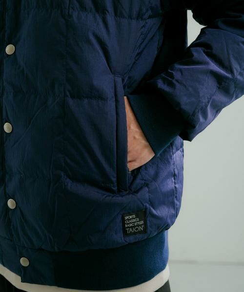 URBAN RESEARCH ITEMS / アーバンリサーチ アイテムズ ダウンジャケット・ベスト | TAION　SC STUDIUM DOWN JACKET | 詳細11