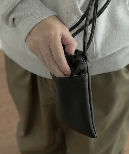 URBAN RESEARCH ITEMS / アーバンリサーチ アイテムズ ショルダーバッグ | フェイクレザー ミニショルダー BAG | 詳細1