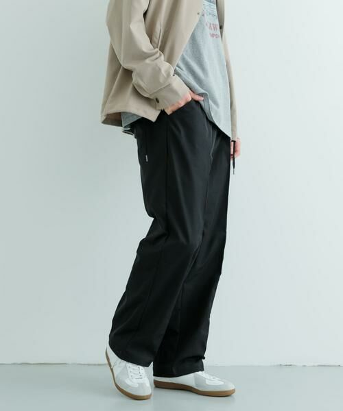 URBAN RESEARCH ITEMS / アーバンリサーチ アイテムズ その他パンツ | ポリツイル ワイド イージーパンツ | 詳細21