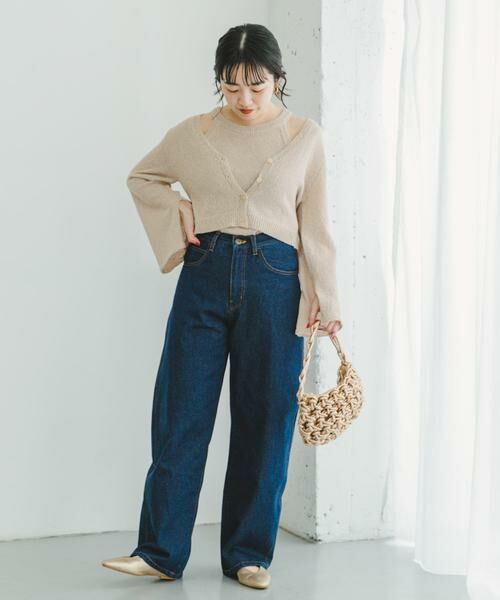 URBAN RESEARCH ITEMS / アーバンリサーチ アイテムズ カーディガン・ボレロ | クロップドニットカーディガン | 詳細16