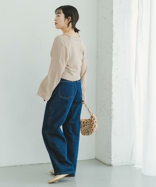 URBAN RESEARCH ITEMS / アーバンリサーチ アイテムズ カーディガン・ボレロ | クロップドニットカーディガン | 詳細17
