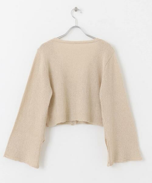 URBAN RESEARCH ITEMS / アーバンリサーチ アイテムズ カーディガン・ボレロ | クロップドニットカーディガン | 詳細19