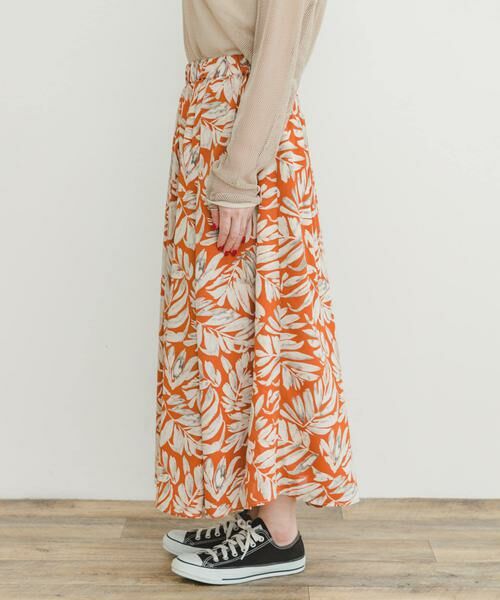 URBAN RESEARCH ITEMS / アーバンリサーチ アイテムズ スカート | リーフプリントボリュームスカート | 詳細9