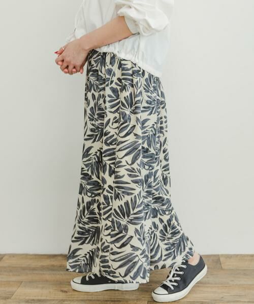 URBAN RESEARCH ITEMS / アーバンリサーチ アイテムズ スカート | リーフプリントボリュームスカート | 詳細16