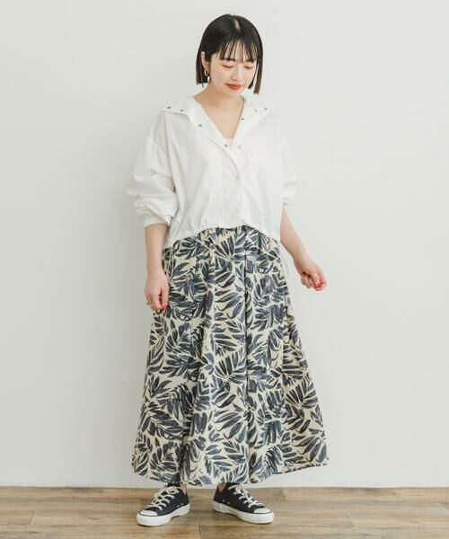 URBAN RESEARCH ITEMS / アーバンリサーチ アイテムズ スカート | リーフプリントボリュームスカート | 詳細19