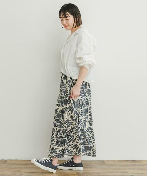 URBAN RESEARCH ITEMS / アーバンリサーチ アイテムズ スカート | リーフプリントボリュームスカート | 詳細20