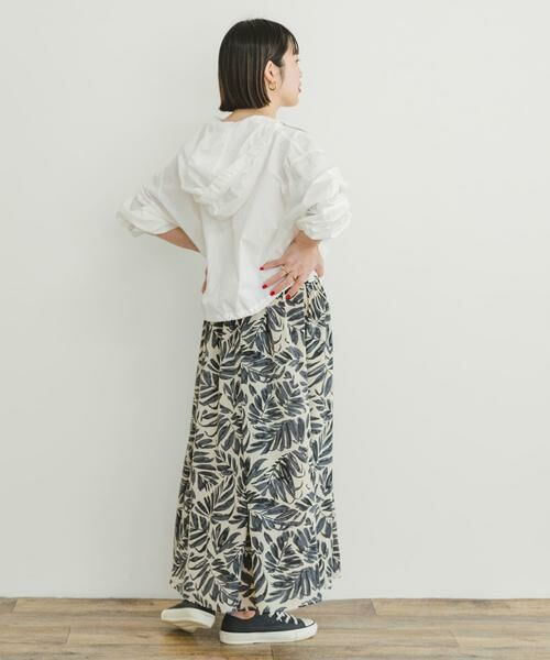URBAN RESEARCH ITEMS / アーバンリサーチ アイテムズ スカート | リーフプリントボリュームスカート | 詳細21