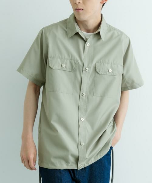 URBAN RESEARCH ITEMS / アーバンリサーチ アイテムズ シャツ・ブラウス | TAION　Military Half Sleeve Shirts | 詳細5