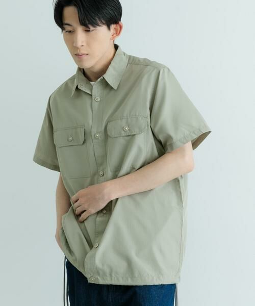 URBAN RESEARCH ITEMS / アーバンリサーチ アイテムズ シャツ・ブラウス | TAION　Military Half Sleeve Shirts | 詳細7