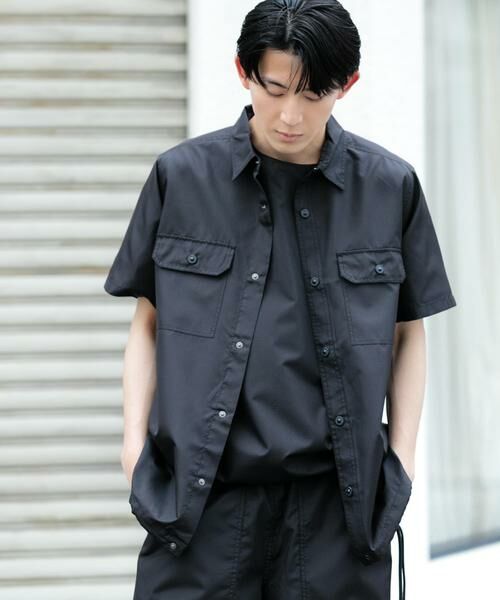 URBAN RESEARCH ITEMS / アーバンリサーチ アイテムズ シャツ・ブラウス | TAION　Military Half Sleeve Shirts | 詳細24