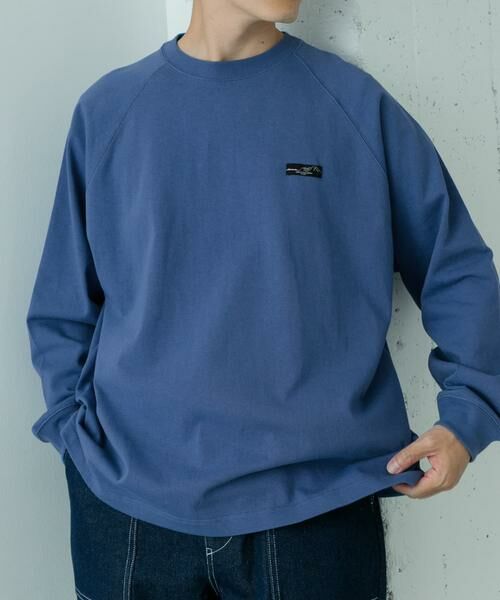 URBAN RESEARCH ITEMS / アーバンリサーチ アイテムズ Tシャツ | 天竺 ワンポイント ロングスリーブTシャツ | 詳細2