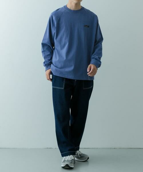 URBAN RESEARCH ITEMS / アーバンリサーチ アイテムズ Tシャツ | 天竺 ワンポイント ロングスリーブTシャツ | 詳細5