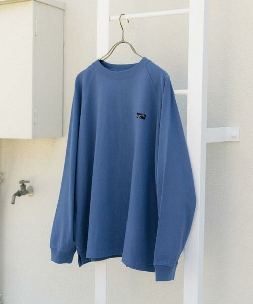 URBAN RESEARCH ITEMS / アーバンリサーチ アイテムズ Tシャツ | 天竺 ワンポイント ロングスリーブTシャツ | 詳細6