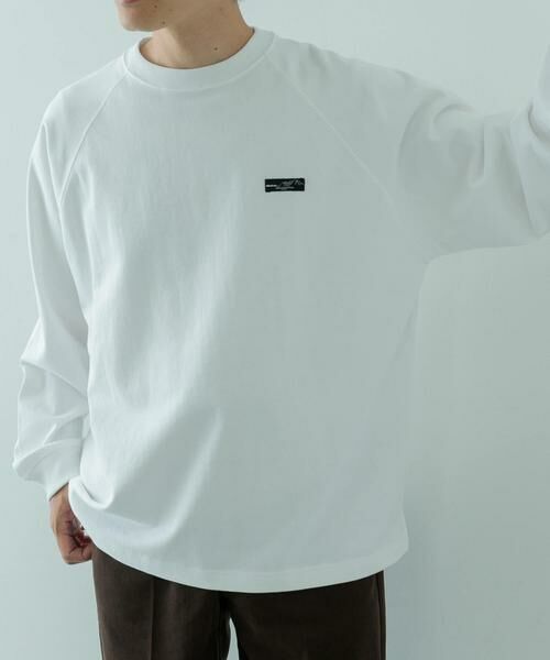 URBAN RESEARCH ITEMS / アーバンリサーチ アイテムズ Tシャツ | 天竺 ワンポイント ロングスリーブTシャツ | 詳細10