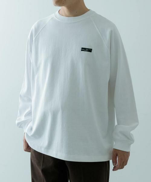 URBAN RESEARCH ITEMS / アーバンリサーチ アイテムズ Tシャツ | 天竺 ワンポイント ロングスリーブTシャツ | 詳細12