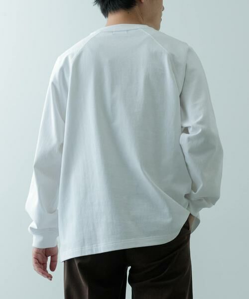 URBAN RESEARCH ITEMS / アーバンリサーチ アイテムズ Tシャツ | 天竺 ワンポイント ロングスリーブTシャツ | 詳細13