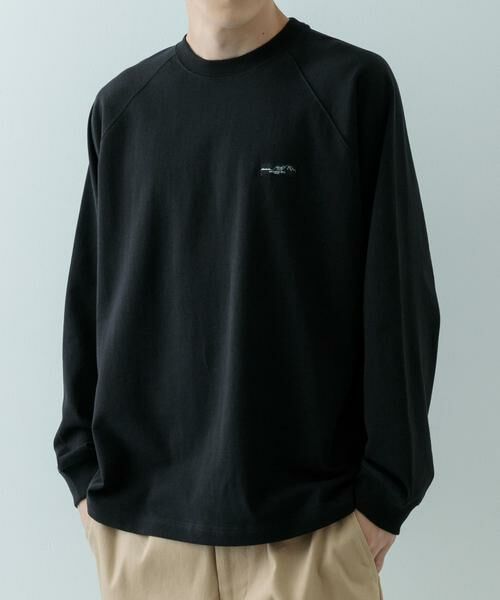 URBAN RESEARCH ITEMS / アーバンリサーチ アイテムズ Tシャツ | 天竺 ワンポイント ロングスリーブTシャツ | 詳細24
