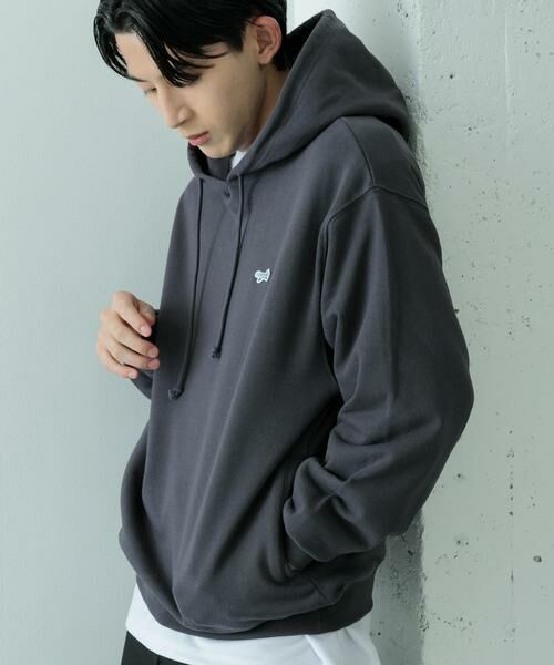 URBAN RESEARCH ITEMS/アーバンリサーチ アイテムズ FOX Youth プルオーバーパーカー チャコールグレー L URBAN RESEARCH ITEMS/アーバンリサーチ アイテムズ FOX Youth プルオーバーパーカー チャコールグレー L