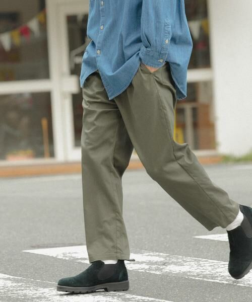 URBAN RESEARCH ITEMS / アーバンリサーチ アイテムズ その他パンツ | ハイストレッチ リラックスパンツ(カーキ)