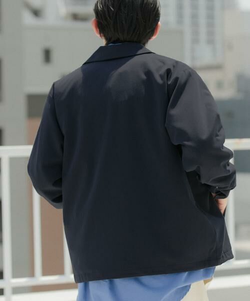 URBAN RESEARCH ITEMS / アーバンリサーチ アイテムズ ブルゾン | ストレッチ×ウォッシャブル TRコーチジャケット | 詳細3