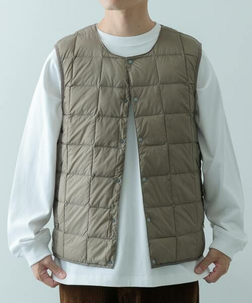 URBAN RESEARCH ITEMS / アーバンリサーチ アイテムズ ダウンジャケット・ベスト | TAION　Crew Neck Button Down Vest | 詳細2