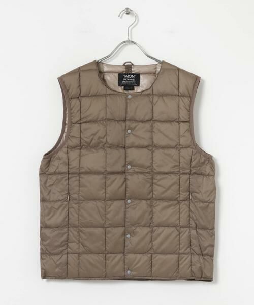 URBAN RESEARCH ITEMS / アーバンリサーチ アイテムズ ダウンジャケット・ベスト | TAION　Crew Neck Button Down Vest | 詳細6