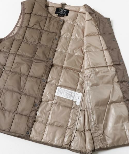 URBAN RESEARCH ITEMS / アーバンリサーチ アイテムズ ダウンジャケット・ベスト | TAION　Crew Neck Button Down Vest | 詳細7