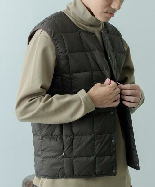 URBAN RESEARCH ITEMS / アーバンリサーチ アイテムズ ダウンジャケット・ベスト | TAION　Crew Neck Button Down Vest | 詳細14