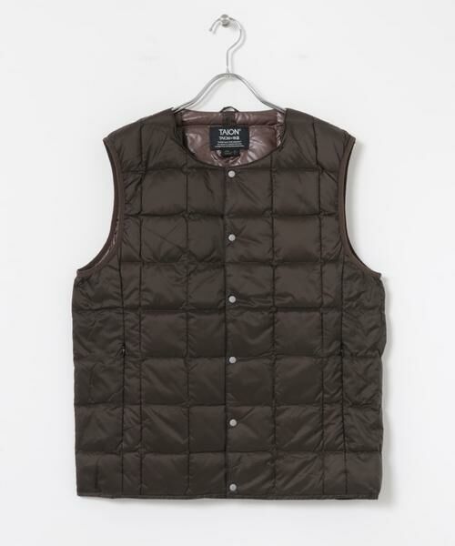 URBAN RESEARCH ITEMS / アーバンリサーチ アイテムズ ダウンジャケット・ベスト | TAION　Crew Neck Button Down Vest | 詳細20