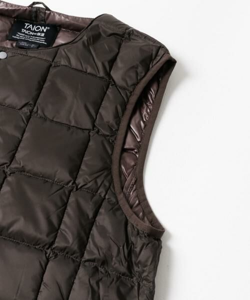 URBAN RESEARCH ITEMS / アーバンリサーチ アイテムズ ダウンジャケット・ベスト | TAION　Crew Neck Button Down Vest | 詳細21